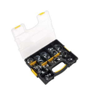 Hose Clip Assortment 8-57mm 85pc Vinny Byrne Hose Clip Assortment 8-57mm 85pc