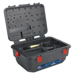 Mobile Parts Cleaning Tank with Brush 16L Vinny Byrne Mobile Parts Cleaning Tank with Brush 16L