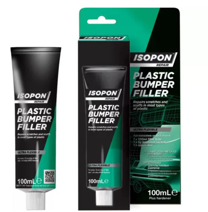 Isopon Plastic Bumper Fillers - 100ml Tube
