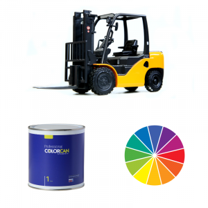 COLORCAN® 2K Forklift Gloss Paint - ANY COLOUR 1L