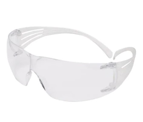 3M™ SecureFit™ 200 Safety Glasses, Anti-Scratch / Anti-Fog, Clear Lens