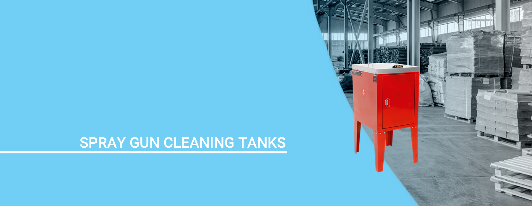 Spray Gun Cleaning Tanks Vinny Byrne
