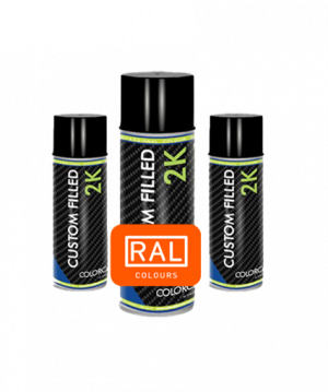 RAL Design Sprays - Gloss /Satin /Matt - 2K