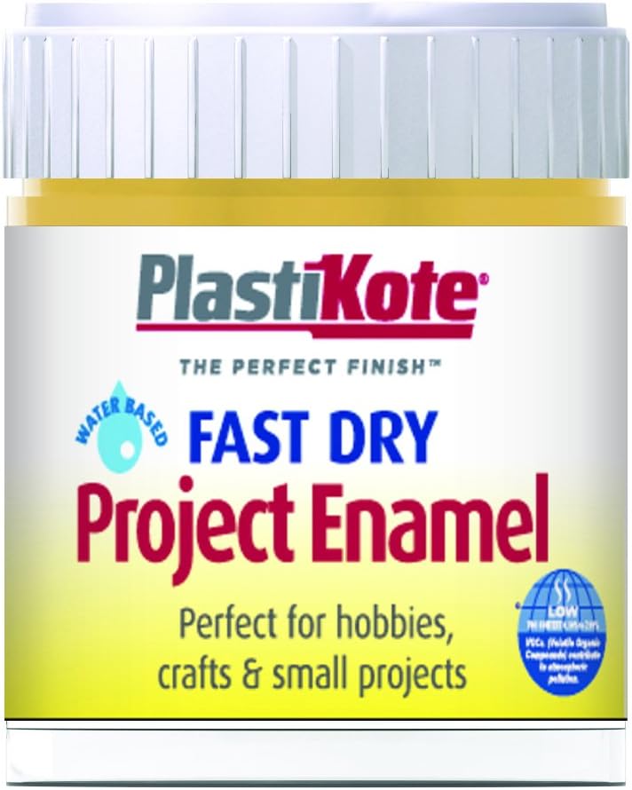 Plastikote Fast Dry Project Enamel Brush On, Gold Leaf - 59ML