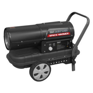 Space Warmer® Kerosene/Diesel Heater with Wheels 70,000Btu/hr Vinny Byrne Space Warmer® Kerosene/Diesel Heater with Wheels 70,000Btu/hr