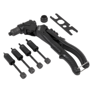 2-in-1 Riveter Swivel Head