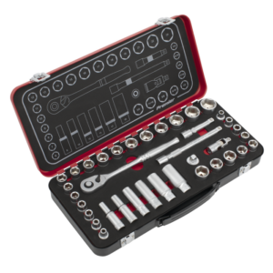Premier Platinum Metric/Imperial Socket Set 3/8"Sq Drive 37pc Vinny Byrne Premier Platinum Metric/Imperial Socket Set 3/8"Sq Drive 37pc