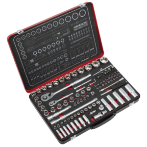 Premier Platinum Socket Set 1/4" & 1/2"Sq Drive 108pc Vinny Byrne Premier Platinum Socket Set 1/4" & 1/2"Sq Drive 108pc