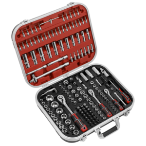 Premier Socket Set 1/4", 3/8" & 1/2"Sq Drive 172pc Vinny Byrne Premier Socket Set 1/4", 3/8" & 1/2"Sq Drive 172pc