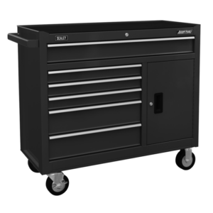 American PRO® Rollcab 6 Drawer - Black Vinny Byrne American PRO® Rollcab 6 Drawer - Black