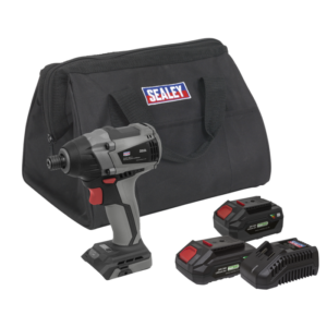 Premier SV20 Series 1/4"Hex Brushless Cordless Impact Driver Kit 20V - 2 Batteries