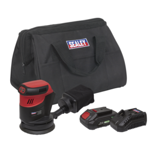 SV20 Series 125mm Cordless Orbital Palm Sander 20V 2Ah Vinny Byrne SV20 Series 125mm Cordless Orbital Palm Sander 20V 2Ah