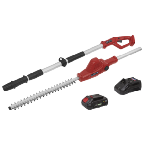 SV20 Series Cordless Telescopic Hedge Trimmer Kit 20V 2Ah Vinny Byrne SV20 Series Cordless Telescopic Hedge Trimmer Kit 20V 2Ah