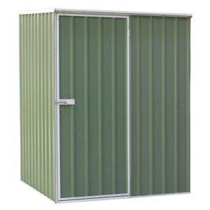 Dellonda Galvanized Steel Storage Shed with Pent Style Roof 151 x 151 x 200cm - Green Vinny Byrne Dellonda Galvanized Steel Storage Shed with Pent Style Roof 151 x 151 x 200cm - Green