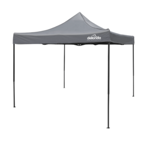 Dellonda Premium 3 x 3m Pop-Up Gazebo, PVC Coated, Water-Resistant Fabric, Supplied with Carry Bag, Rope, Stakes & Weight Bags - Grey Canopy Vinny Byrne Dellonda Premium 3 x 3m Pop-Up Gazebo, PVC Coated, Water-Resistant Fabric, Supplied with Carry Bag, Rope, Stakes & Weight Bags - Grey Canopy