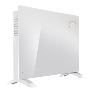 Baridi Electric Glass Panel Heater, 2000W, Thermostat Controlled 24Hr 7 Day Timer, Wi-Fi Enabled, Remote Control, White Vinny Byrne Baridi Electric Glass Panel Heater, 2000W, Thermostat Controlled 24Hr 7 Day Timer, Wi-Fi Enabled, Remote Control, White