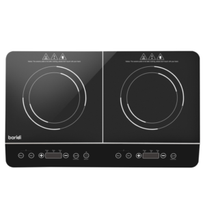Baridi Portable Induction Hob with 2 Cooking Zones 60 x 36 x 6.5cm - Black Vinny Byrne Baridi Portable Induction Hob with 2 Cooking Zones 60 x 36 x 6.5cm - Black