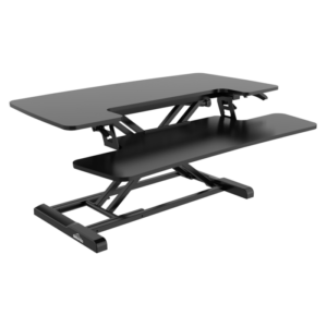 Dellonda 89cm Adjustable-Height Standing Desk Riser 15kg Capacity Vinny Byrne Dellonda 89cm Adjustable-Height Standing Desk Riser 15kg Capacity