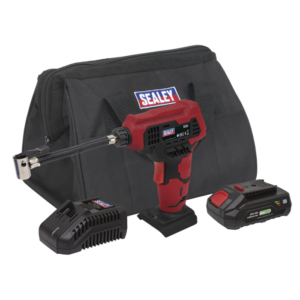 SV20 Series Cordless Tyre Inflator Kit 20V 2Ah Vinny Byrne SV20 Series Cordless Tyre Inflator Kit 20V 2Ah
