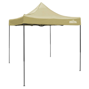 Dellonda Premium 2x2m Pop-Up Gazebo, Heavy Duty, PVC Coated, Water-Resistant Fabric, Supplied with Carry Bag, Rope, Stakes & Weight Bags - Beige Canopy Vinny Byrne Dellonda Premium 2x2m Pop-Up Gazebo, Heavy Duty, PVC Coated, Water-Resistant Fabric, Supplied with Carry Bag, Rope, Stakes & Weight Bags - Beige Canopy