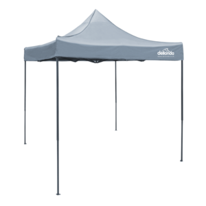 Dellonda Premium 2 x 2m Pop-Up Gazebo, Heavy Duty, PVC Coated, Water-Resistant Fabric, Supplied with Carry Bag, Rope, Stakes & Weight Bags - Grey Canopy Vinny Byrne Dellonda Premium 2 x 2m Pop-Up Gazebo, Heavy Duty, PVC Coated, Water-Resistant Fabric, Supplied with Carry Bag, Rope, Stakes & Weight Bags - Grey Canopy