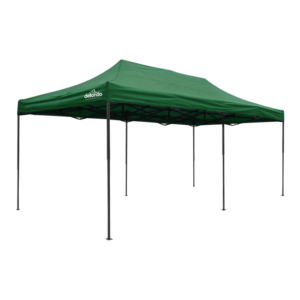 Dellonda Premium 3x6m Pop-Up Gazebo, Heavy Duty, PVC Coated, Water-Resistant Fabric, Supplied with Carry Bag, Rope, Stakes & Weight Bags - Dark Green Canopy Vinny Byrne Dellonda Premium 3x6m Pop-Up Gazebo, Heavy Duty, PVC Coated, Water-Resistant Fabric, Supplied with Carry Bag, Rope, Stakes & Weight Bags - Dark Green Canopy