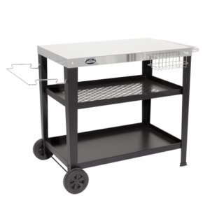 Dellonda Plancha Trolley with Utensil Holder - Stainless Steel Top Vinny Byrne Dellonda Plancha Trolley with Utensil Holder - Stainless Steel Top
