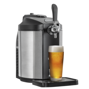 Baridi Mini Keg Draft Beer Dispenser Tap with Integrated Cooling 5L Capacity Vinny Byrne Baridi Mini Keg Draft Beer Dispenser Tap with Integrated Cooling 5L Capacity