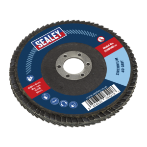100mm Zirconium Flap Disc 40Grit 16mm Bore