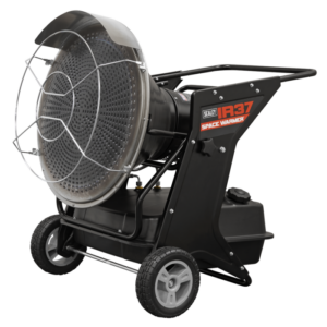 Space Warmer® Infrared Kerosene/Diesel Heater with Wheels 136,000Btu/hr Vinny Byrne Space Warmer® Infrared Kerosene/Diesel Heater with Wheels 136,000Btu/hr