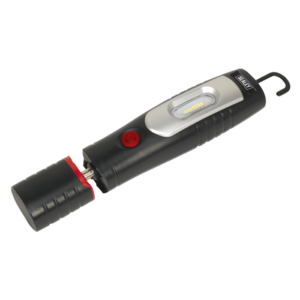 Rechargeable 360° Inspection Light 4W & 3W SMD LED - Black Vinny Byrne Rechargeable 360° Inspection Light 4W & 3W SMD LED - Black