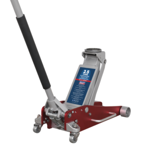 Aluminium/Steel Trolley Jack with Rocket Lift 2.5 Tonne Vinny Byrne Aluminium/Steel Trolley Jack with Rocket Lift 2.5 Tonne
