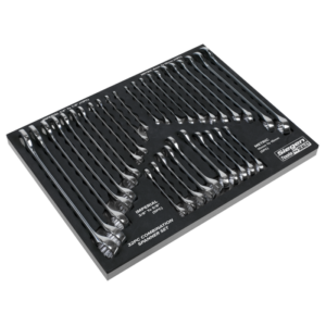 Siegen Metric/Imperial Combination Spanner Set 32pc Vinny Byrne Siegen Metric/Imperial Combination Spanner Set 32pc