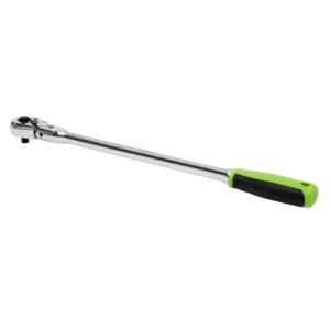 Siegen Long Flexi-Head Ratchet Wrench with Flip Reverse 1/4"Sq Drive