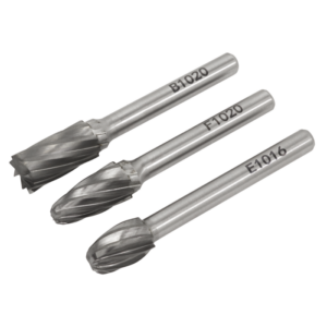 Tungsten Carbide Rotary Burr Set 3pc - Ripper/Coarse Vinny Byrne Tungsten Carbide Rotary Burr Set 3pc - Ripper/Coarse