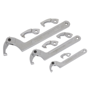 Adjustable C-Spanner Hook & Pin Wrench Set 11pc Vinny Byrne Adjustable C-Spanner Hook & Pin Wrench Set 11pc