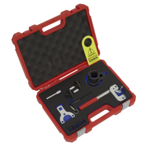 Diesel Engine Timing Tool Kit - for Alfa Romeo, Ford, PSA, Suzuki, GM 1.3D 16v - Chain Drive Vinny Byrne Diesel Engine Timing Tool Kit - for Alfa Romeo, Ford, PSA, Suzuki, GM 1.3D 16v - Chain Drive