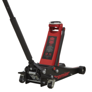 Premier Low Profile Trolley Jack with Rocket Lift 2.5 Tonne Vinny Byrne Premier Low Profile Trolley Jack with Rocket Lift 2.5 Tonne