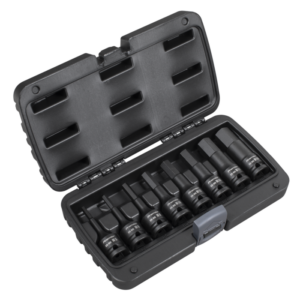 Premier Hex Impact Socket Bit Set 1/2"Sq Drive 8pc