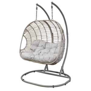 Dellonda Double Swinging Egg Chair with Cushion Vinny Byrne Dellonda Double Swinging Egg Chair with Cushion
