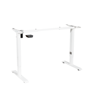 Dellonda Single Motor Ultra-Quiet Adjustable-Height Desk Frame 70kg Capacity - White Vinny Byrne Dellonda Single Motor Ultra-Quiet Adjustable-Height Desk Frame 70kg Capacity - White