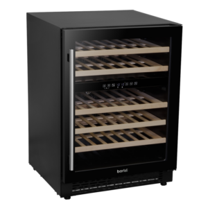 Baridi 46 Bottle Under-Counter/Freestanding Dual Zone Fridge & Cooler 60cm Vinny Byrne Baridi 46 Bottle Under-Counter/Freestanding Dual Zone Fridge & Cooler 60cm