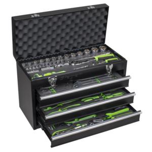 Siegen Portable Tool Chest 3 Drawer with Tool Kit 98pc Vinny Byrne Siegen Portable Tool Chest 3 Drawer with Tool Kit 98pc