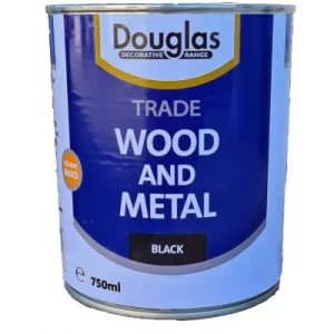 Trade Black Gloss Paint - 750ML