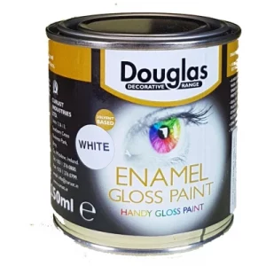 Douglas Enamel Gloss Paint, White - 250ML