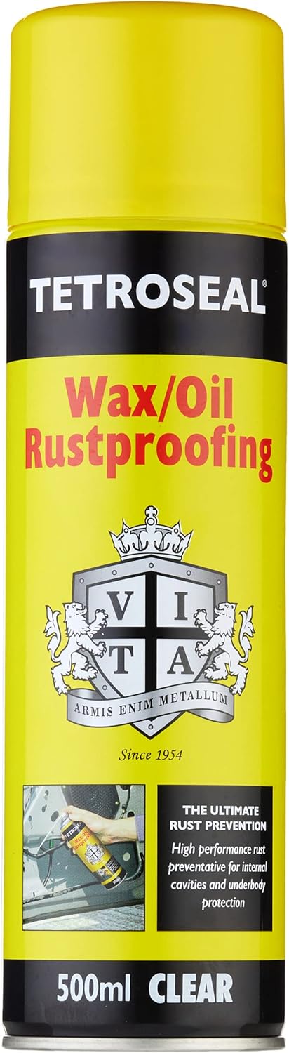 Tetroseal Wax / Oil Rustproof, Clear - 500ML