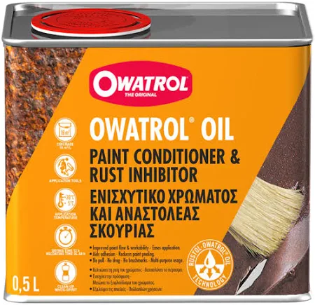 Owatrol Oil Rust Inhibitor & Oil Based Paint Additive - 500ML