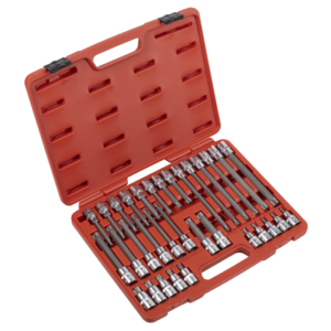 Premier TRX-Star* Socket Bit Set 1/2"Sq Drive 32pc Vinny Byrne Premier TRX-Star* Socket Bit Set 1/2"Sq Drive 32pc
