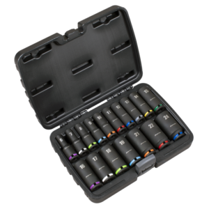 Deep Impact Socket Set 3/8&rdquo;Sq Drive 17pc