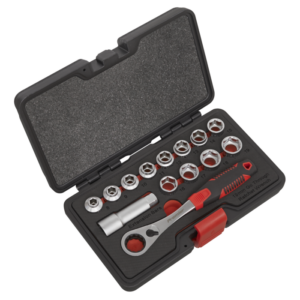 Premier Low Profile Go-Through Socket Set 14pc Vinny Byrne Premier Low Profile Go-Through Socket Set 14pc